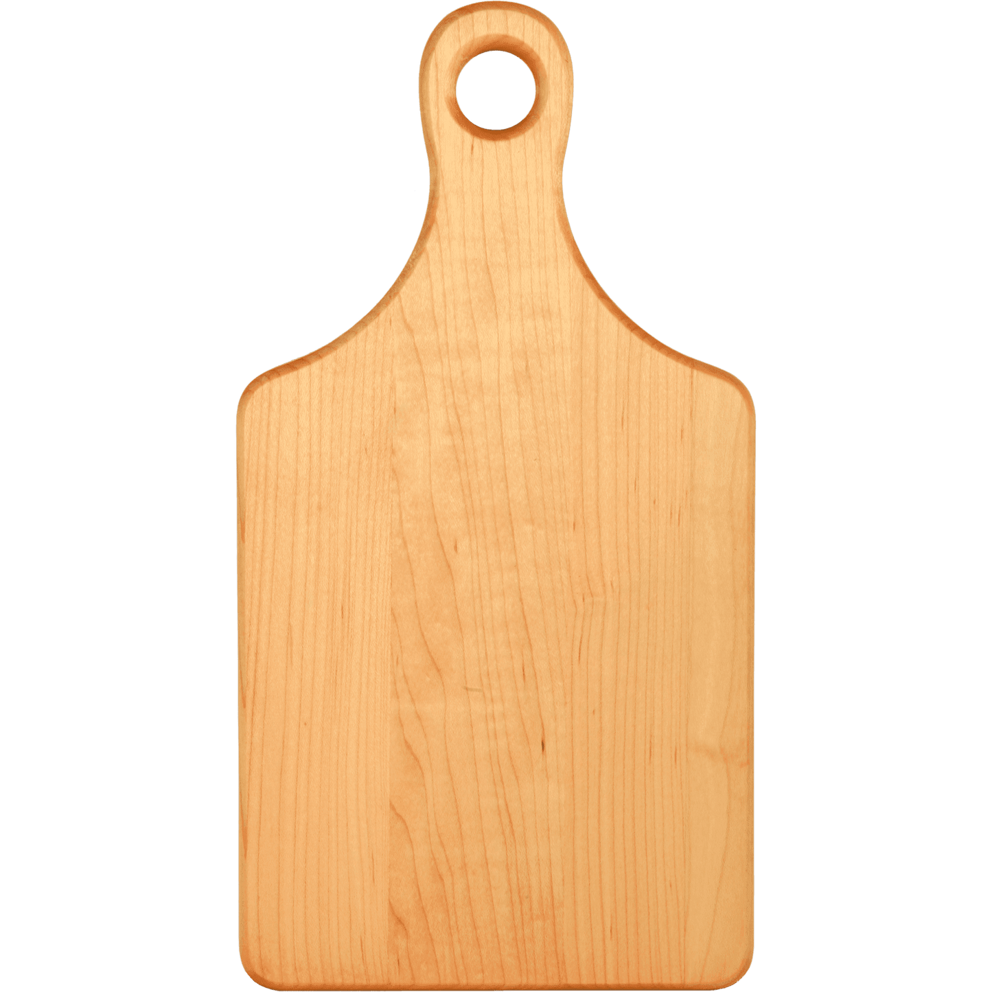 Maple Paddle Shaped Cutting Board - 13 1/2" x 7"