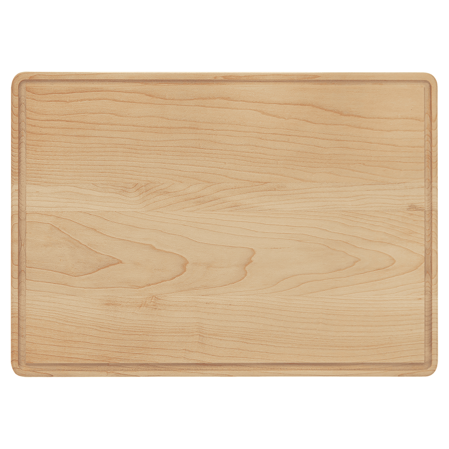 Maple Cutting Board with Drip Ring - 13 3/4" x 9 3/4"