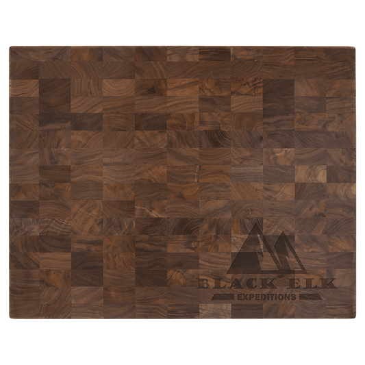 Walnut  Butcherblock Cutting Board - 16" x 13" x 1 1/2"